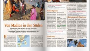 Ergänzend zum Beitrag »Von Madras in den Süden« aus der Ausgabe 2/2011 finden Sie hier Informationen zu Anreise, Klima, Unterkunft und mehr. Ergänzend zum Beitrag »Von Madras in den Süden« aus der Ausgabe 2/2011 finden Sie hier Informationen zu Anreise, Klima, Unterkunft und mehr.