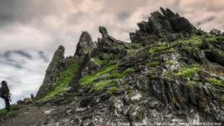 Weltkulturerbe Skellig Michael: An diesem mystischen Ort wurde die Schlussszene des Star Wars Films »Das Erwachen der Macht« gedreht##Foto: Caspar Diederik/Tourism Ireland@storytravelers/dpa-tmn Weltkulturerbe Skellig Michael: An diesem mystischen Ort wurde die Schlussszene des Star Wars Films »Das Erwachen der Macht« gedreht