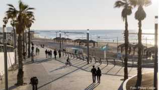 Die Weiße Stadt in Tel Aviv umfasst rund 4.000 Gebäude im Bauhaus-Stil - sie zählt zum Unesco-Welterbe. ##Foto: Philipp Laage/dpa-tmn Die Weiße Stadt in Tel Aviv umfasst rund 4.000 Gebäude im Bauhaus-Stil - sie zählt zum Unesco-Welterbe.