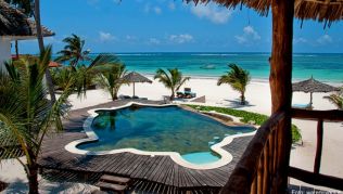 Das »Waterlover Beach Resort« in Kenia##Foto: waterlovers.it Das »Waterlover Beach Resort« in Kenia