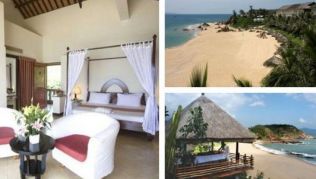 Die luftigen Außenbungalows des »Life Wellness Resort« in Zentralviertnam bieten einen grandiosen Blick über die einsame Bucht##Foto: pixabay.com Die luftigen Außenbungalows des »Life Wellness Resort« in Zentralviertnam bieten einen grandiosen Blick über die einsame Bucht