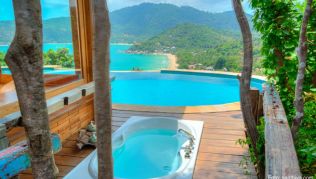 Koh Phangan ist nach wie vor noch sehr idyllisch und wegen des schlechten Straßennetzes touristisch noch wenig erschlossen##Foto: Santhiya Resort & Spa Koh Phangan ist nach wie vor noch sehr idyllisch und wegen des schlechten Straßennetzes touristisch noch wenig erschlossen
