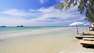 Der Lonely Beach auf Koh Chang gehört trotz des Baubooms immer noch zu den schönsten Thailands##Foto: rp Der Lonely Beach auf Koh Chang gehört trotz des Baubooms immer noch zu den schönsten Thailands