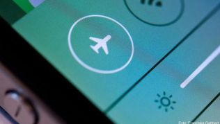 Smartphones im Flugzeug Smartphones im Flugzeug