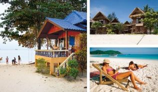 Unter Individualisten trendy, von der Pauschalreise weit entfernt: Pattya Beach auf Koh Lipe im Südwesten von Thailand.##Fotos: Oliver Kühn, Koh Lipe Castaway, Frank Heuer Unter Individualisten trendy, von der Pauschalreise weit entfernt: Pattya Beach auf Koh Lipe im Südwesten von Thailand.