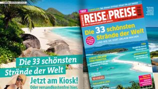 Die 33 schönsten Strände der Welt – jetzt in der neuen REISE & PREISE 2-2019 Die 33 schönsten Strände der Welt – jetzt in der neuen REISE & PREISE 2-2019