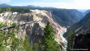 Der Grand Canyon of the Yellowstone ist einer der landschaftlichen Höhepunkte des Nationalparks