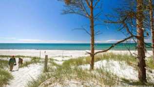 Der Weststrand auf der Ostsee-Halbinsel Fischland-Darß-Zingst ist einer der schönste Strände Europas Der Weststrand auf der Ostsee-Halbinsel Fischland-Darß-Zingst ist einer der schönste Strände Europas