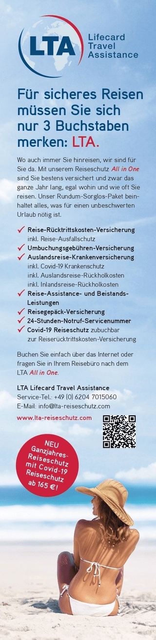 LTA - Reiseschutzversicherung