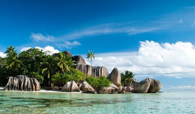 Auf den Seychellen kann man sich nicht entscheiden welcher Strand der schönste ist.