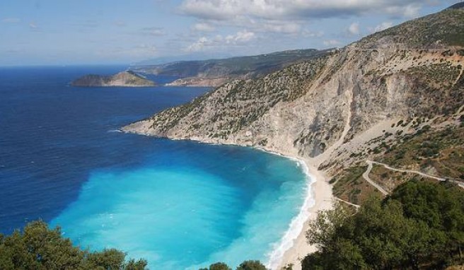 Griechenland: Myrtos Beach, Kefalonia