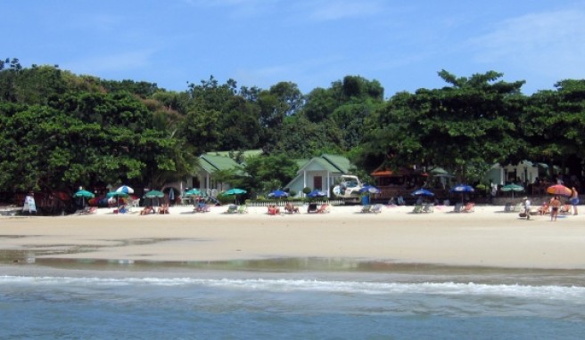 Aufgeräumte Atmosphäre auf Koh Samet.