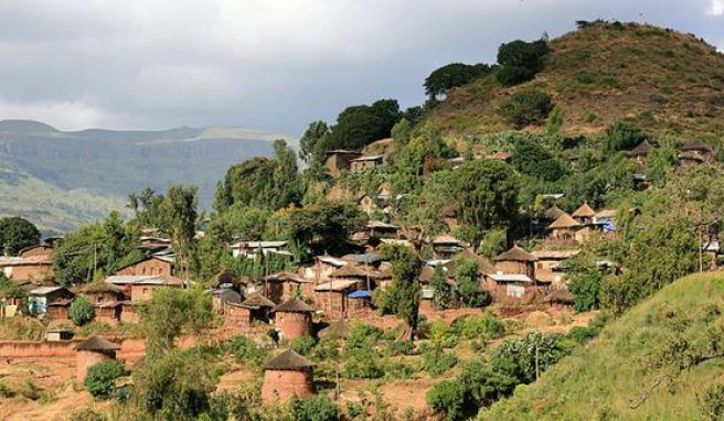 Reisen nach Äthiopien und den Blick auf Lalibela genießen