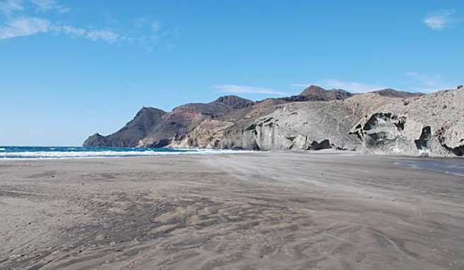 Playa de Monsul am Cabo de gata in Andalusien, Spanien