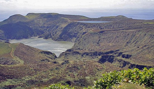 Die Azoren, Vulkaninseln mit Kraterseen wie der Caldera Funda und Caldera Rasa