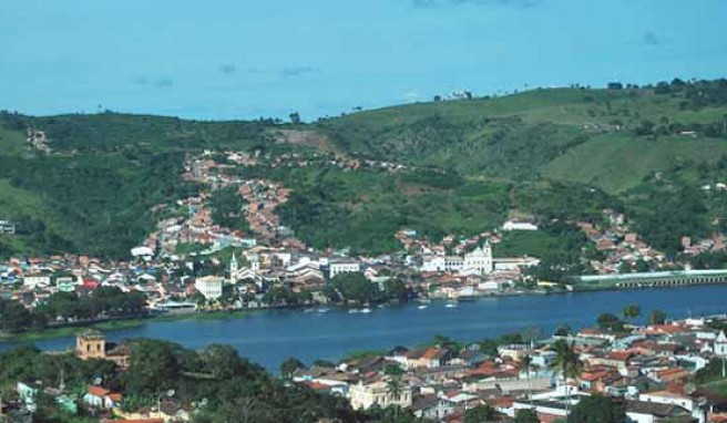 Sao Felix liegt in Zentrum des Plantagenlands von Bahia, Brasilien