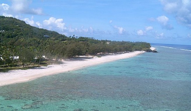 Rarotonga, ein Paradies für Sonnenanbeter und Wassersportler auf den Cook Islands##Wikimedia Commons, Mr Bullitt Rarotonga, ein Paradies für Sonnenanbeter und Wassersportler auf den Cook Islands