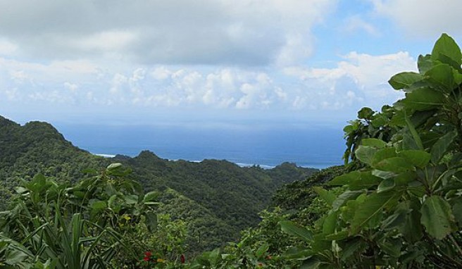 Rarotonga, die grüne Vulkaninsel der Cook Islands.##Foto: Flickr.com, Robert Linsdell Rarotonga, die grüne Vulkaninsel der Cook Islands