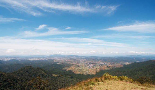 Der Blick auf Dalat.