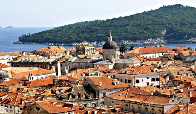 Dubrovnik, die Perle der damaltinischen Riviera in Kroatien