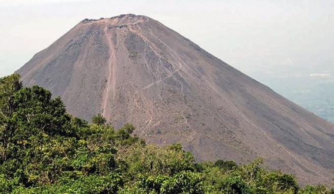 Der Izalco im Nationalpark Los Volcanos in El Salvador