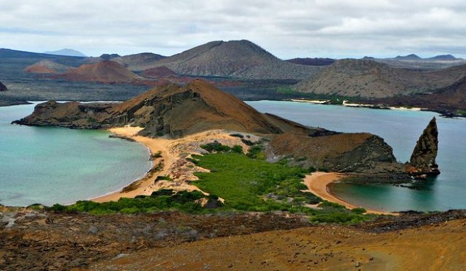 Isla Bartolome, Ziel vieler Tagesausflüge bei Reisen nach Galapagos, Ecuador