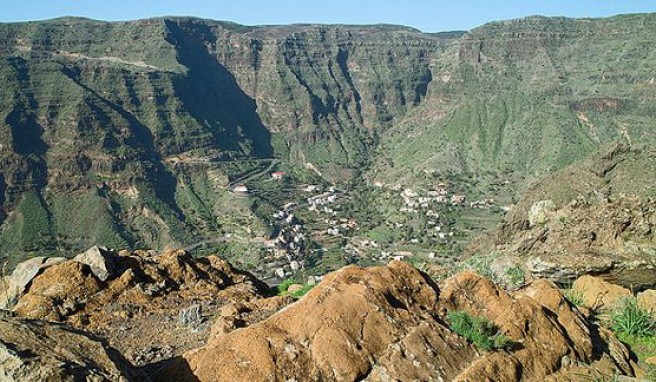 Das Valle Gran Rey auf der Kanareninsel La Gomera, Spanien##Foto: Flickr.com, Ingo Ronner