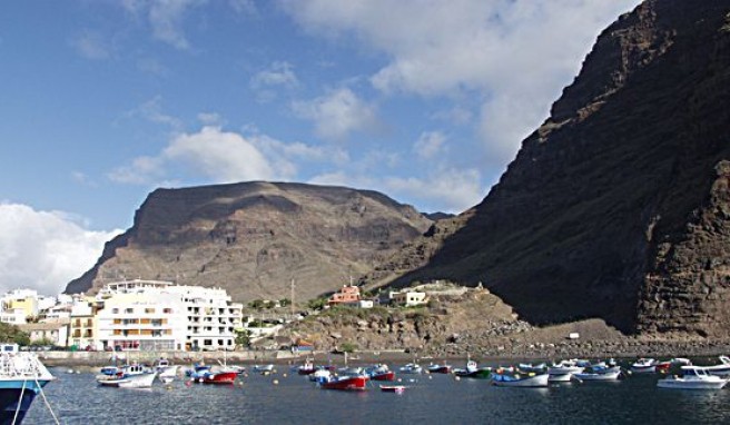 Gut untergebracht in Vueltas, Valle Gran Rey auf der Kanareninsel La Gomera, Spanien