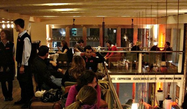 Chillen in trendigen Istanbuler Cafes, Türkei