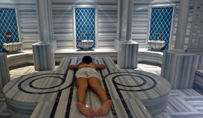 Das türkische Dampfbad Hamam ist eine wahre Wellnessoase, Istanbul, Türkei##Foto: Flickr.com, Nevit Dilmen Das türkische Dampfbad Hamam ist eine wahre Wellnessoase, Istanbul, Türkei