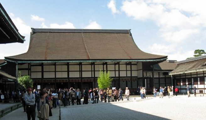 Kaiserpalast in Kyoto, Japan
