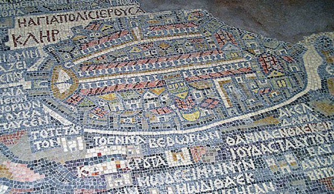 Mosaike von Madaba in Jordanien