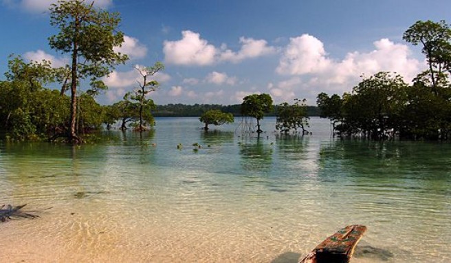 Havelock in der Andamanen-See zeigt das andere Indien##Foto: wikimedia.org, Shimjithsr Havelock in der Andamanen-See zeigt das andere Indien