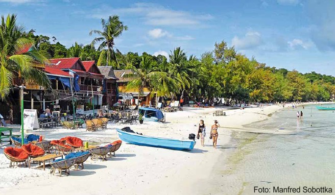 Backpacker-Ziel vom Feinsten: der Touch Beach auf Koh Rong