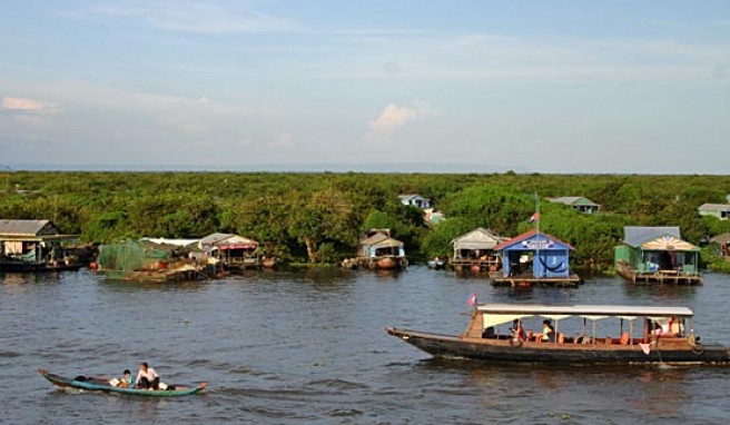 Kompong Chhnang in Kambodscha, Leben und arbeiten am Wasser