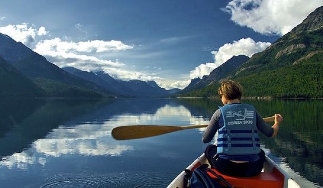 Unterwegs im Waterton Lakes Nationalpark, Kanada