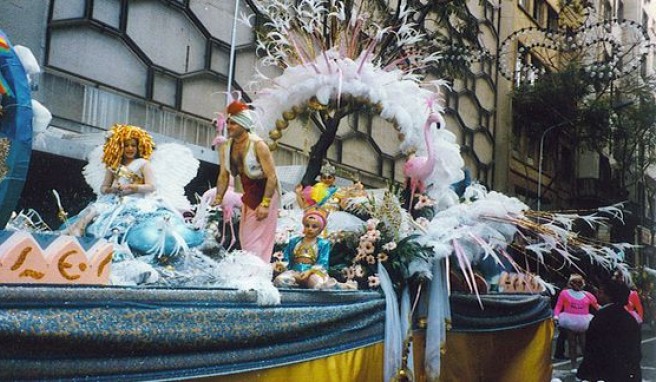 Karneval in Santa Cruz auf Teneriffa, Kanarische Inseln