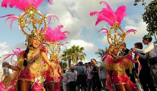 Karneval in Puerto del Carmen auf Lanzarote, Kanarische Inseln