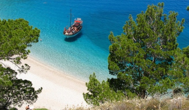 Der Apella Beach auf Karpathos zählt mit zu den schönsten in Griechenland.