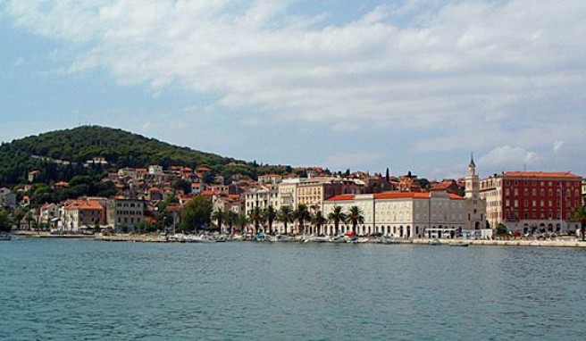 Split, die Kulturmetropole an der Küste Datmatiens, Kroatien