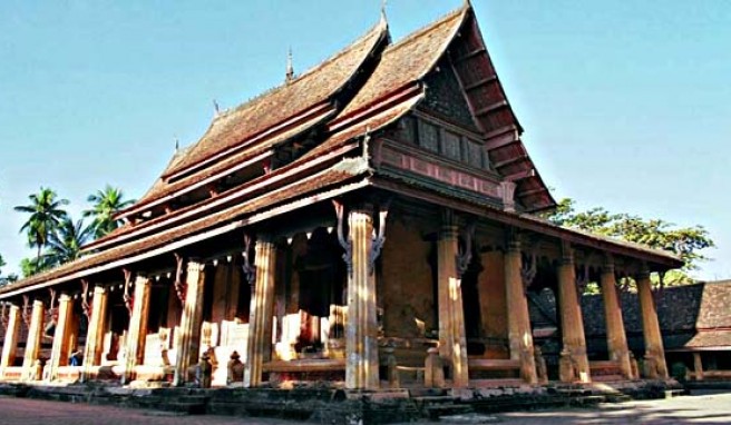 Das Kloster Wat Si Saket in Vientiane, Laos