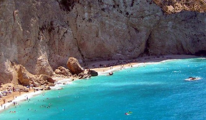 Buchten und Strände auf Lefkas, griechische Insel im Ionischen Meer