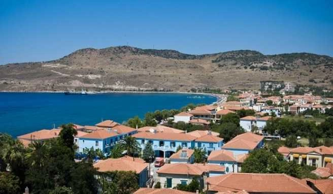 Die Bucht von Petra zieht sich bis in das beschauliche Anaxos.##Foto: flickr.com jturn Die Bucht von Petra zieht sich bis in das beschauliche Anaxos.