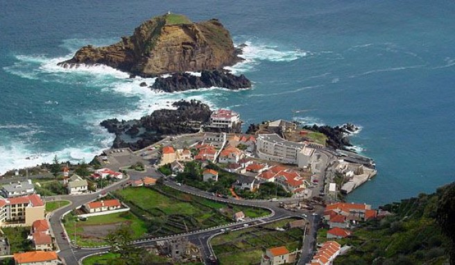 Porto Moniz auf Madeira in Portugal