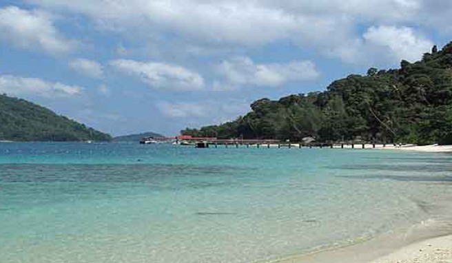 Perhentian Basar, der Traum vom Reisen zum exotischen Tropenstrand in Malaysia