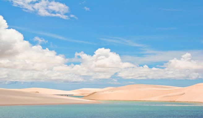 Die fanstastischen Dünen der Lencois von Maranhao in Brasilien