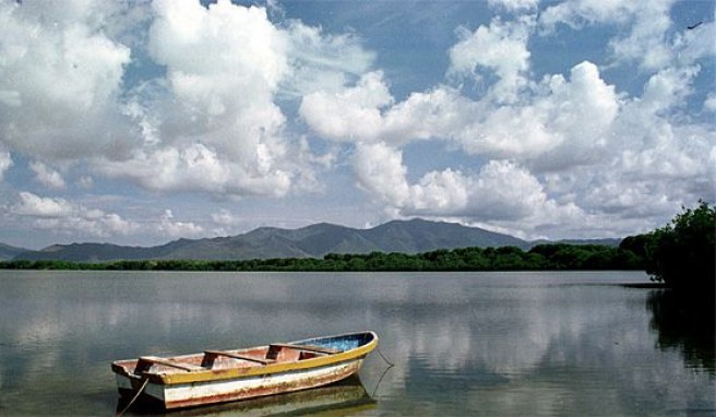 Die Laguna de las Maritas auf der Isla Maragrita in Venezuela