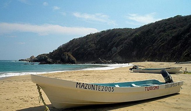 Strand-Paradies Mazunte an der Pazifikküste von Mexiko