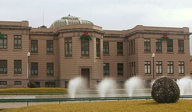 Zurück in der Zivilisation: Museum in Chihuhua, dem Endpunkt der Reise