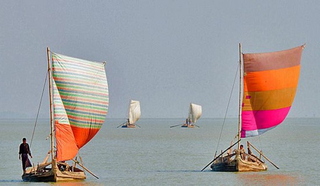 Auf dem Wasser von Sittwe zum Ngapali Beach, Myanmar